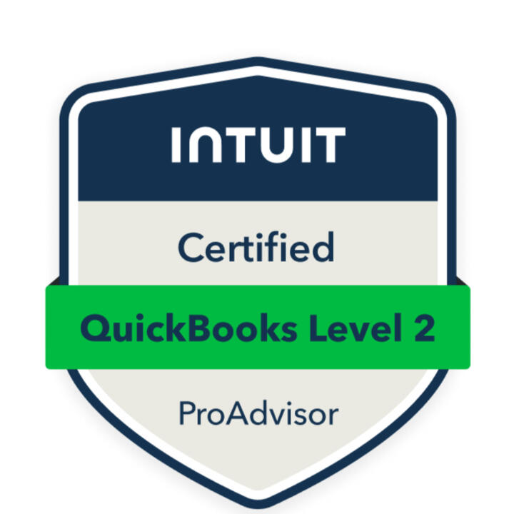 Intuit Certified QuickBooks Level 1 ProAdvisor Intuit Certified QuickBooks Level 1 ProAdvisor Badge